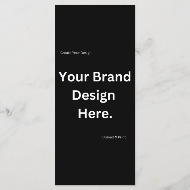 Menu Crie Seu Próprio Design e Imprima um Cardápio Plan (Frente)