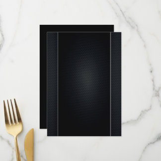 Menu Crie Seu Próprio Evento Preto Cinza Minimalista em