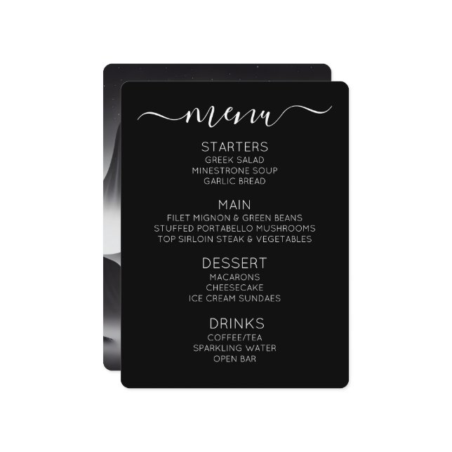 Menu Crie seu próprio robô espacial com olhos amarelos (Frente/Verso In Situ)