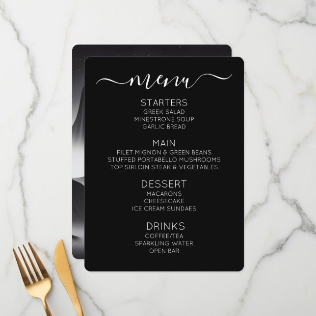 Menu Crie seu próprio robô espacial de olhos amarelos (Frente/Verso In Situ)