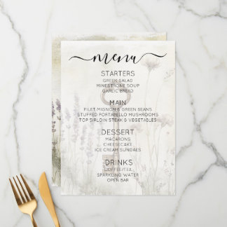 Menu Crie Sua Própria Chave Vintage Shabby Chic Persona