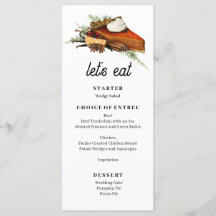 Menu da Colheita de Outono