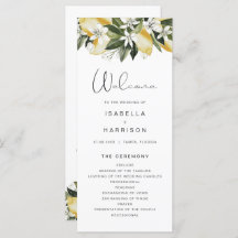 DAHLIA Watercolor Lemon Floral Lon Wedment