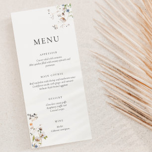 Menu Daîdflower
