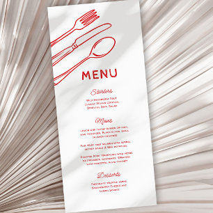 Menu de Casamento com Cujo Portão Imunológico
