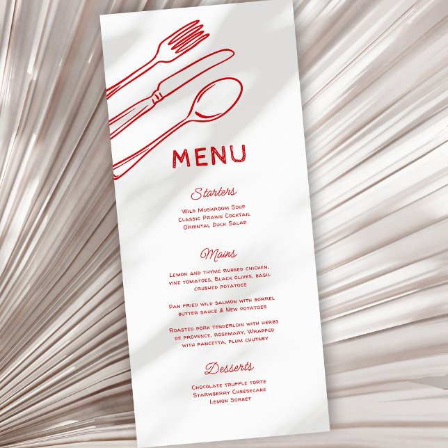 Menu de Casamento com Cujo Portão Imunológico (Criador carregado)