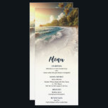 Menu de Casamento Costeiro Russo do Sunset Beach P<br><div class="desc">Coincide com itens na minha loja.</div>