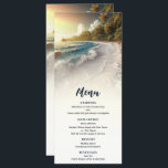 Menu de Casamento Costeiro Russo do Sunset Beach P<br><div class="desc">Coincide com itens na minha loja.</div>