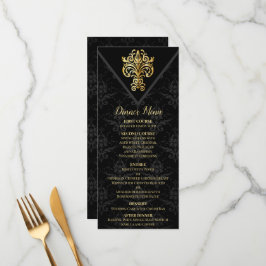 Menu de Casamento da Noite Glamorosa