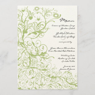 Menu de Casamento de Aves e Sujidade