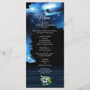 Menu de Casamento de Galáxias do Espaço Exterior