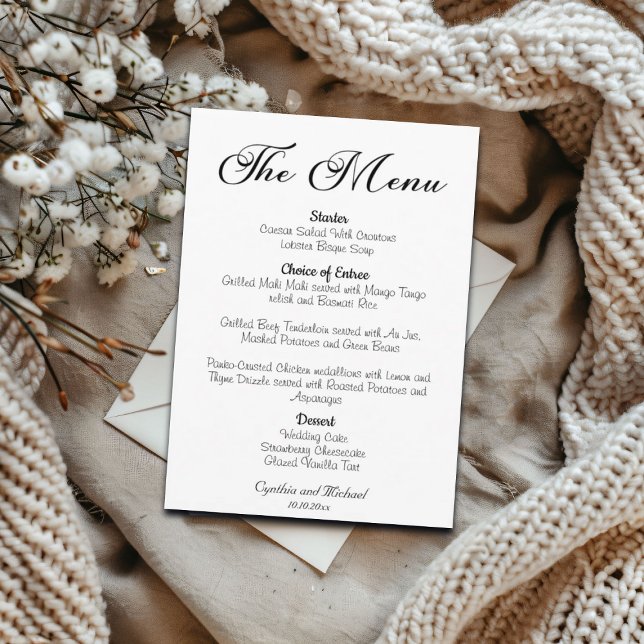 Menu de Casamento de Script Moderno (Criador carregado)