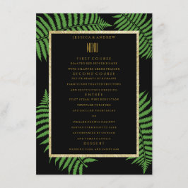 Menu de Casamento Elegante e Sofisticado com Samam