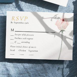 Menu de Casamento Verde Dusty Rosa Dourado Sage RS