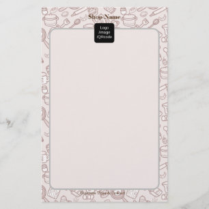 Menu de cozinha giro marrom