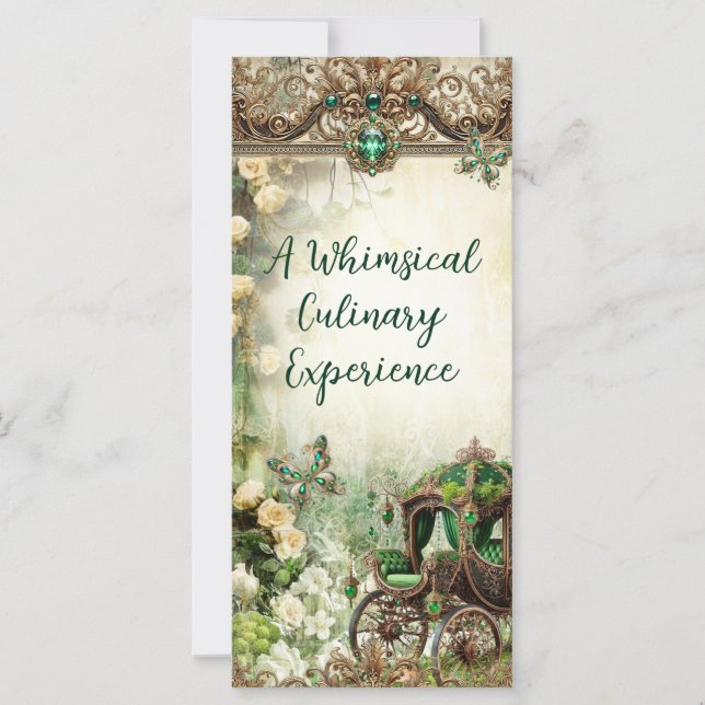 Menu de Evento de Contato de Moonlight e Moonlight (Frente)