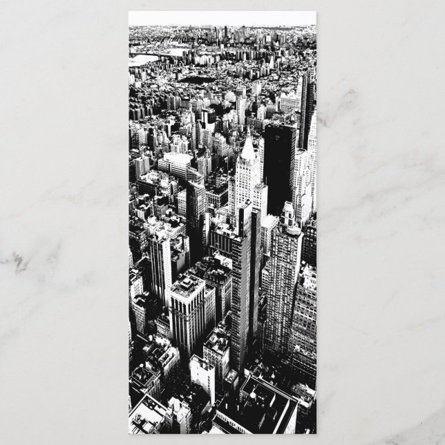 Menu De Manhattan ao céu (Frente)