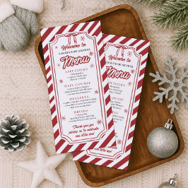 Menu de Natal de Inverno