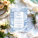 Menu de Recepção do Janto Casamento Costeiro Azul<br><div class="desc">Abraçar a elegância do eterno com a nossa coleção de Casamentos Modernos Minimalistas no Zazzle. Descubra designs elegantes e linhas limpas que trazem um toque de sofisticação para seu dia especial. Dos convites à apresentação de na moda, a nossa seleção ordenada garante que o seu casamento reflita o seu estilo...</div>