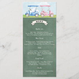 Menu de Revisão do Gênero Golf