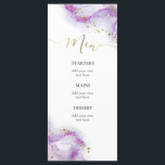 Menu de tinta roxa<br><div class="desc">menu personalizado</div>