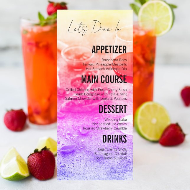 Menu Delicioso (Criador carregado)