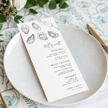 Desenho de Ostras de Champanhe Eat Casamento Branc