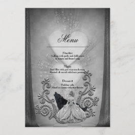 Menu Design escura elegante