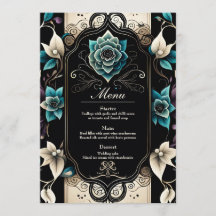 Design floral elegante que exumenta o luxo