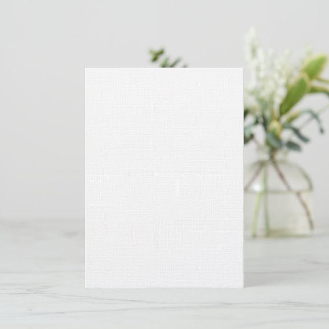 Menu Design personalizado branco simples moderno Adicio (Em pé/Frente)