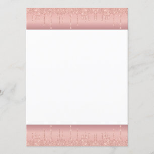 Menu Dissipadores de brilho com brilho Rosa Dourado no