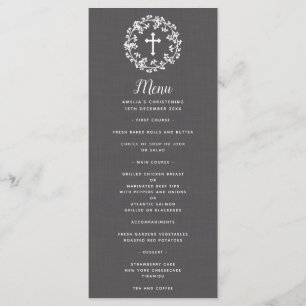 menu do batismo da Bebê-respiração