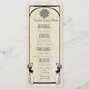 Menu do casamento da casa de Shisha das noites
