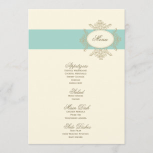 menu do casamento {do vintage}
