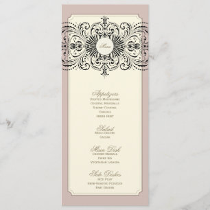 menu do casamento {do vintage}