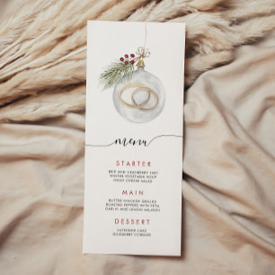 Menu do Enfeites de natal de inverno