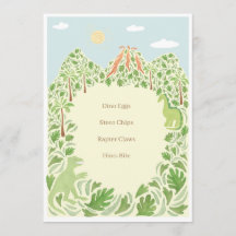 Menu do Partido Dino-Mite