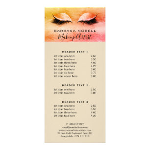 Menu do serviço da composição do chicote dos