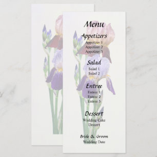 Menu Dois Lírios Barbados Um Marrom Outro Roxo