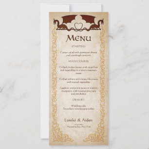 Menu Dragon Gamer Fantasy