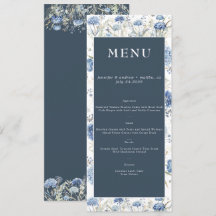 Dusty Blue Floral | Flowers Wedding