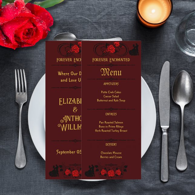 Menu Elegância em uma praça: Casamento Personalizável (Criador carregado)