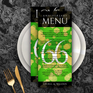 Menu Elegante 66º aniversário de casamento de Titanite