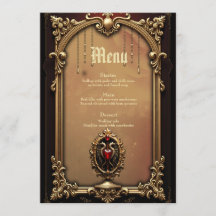 Elegante emblema cardíaco luxuoso.