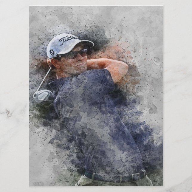 Menu Encore Adam Scott (Frente)