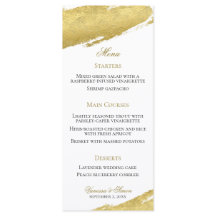 Escova dourada derrame elegante casamento moderno