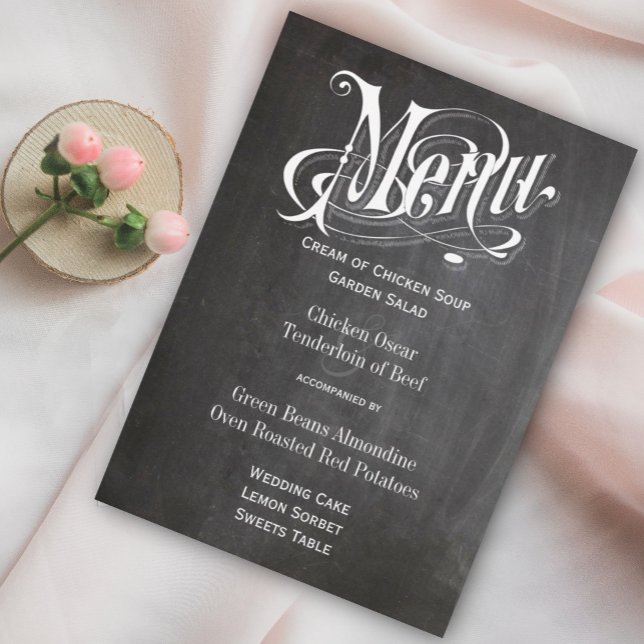 Menu Estilo do Bistro do Quadro Retroativo (Criador carregado)