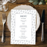 Menu Estrela de David B'nai Bat Bar Mitzvah Casamento J<br><div class="desc">Menu personalizado perfeito para um bar mitzvah, bat mitzvah ou outra celebração judaica! Arte feita à mão para você! TOTALMENTE PERSONALIZÁVEL! Clique em “Personalizar” acima para editar o texto. Clique em "editar usando a ferramenta de design" para ajustar as fontes, cores e posicionamentos e para excluir o design do verso...</div>