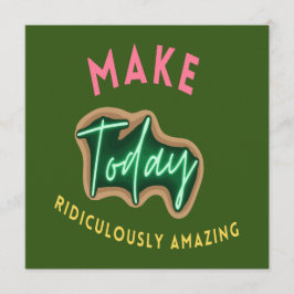 Menu Faça hoje ridiculamente incrível