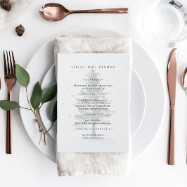 Menu Feriado de Natal do Inverno Splendor Watermark